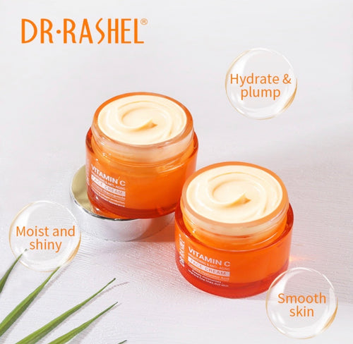 CRÈME POUR LE VISAGE ÉCLAIRCISSANTE ET ANTI-ÂGE À LA VITAMINE C